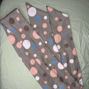 Beautiful Polka Dot Hair Scarf or Fabric Belt
